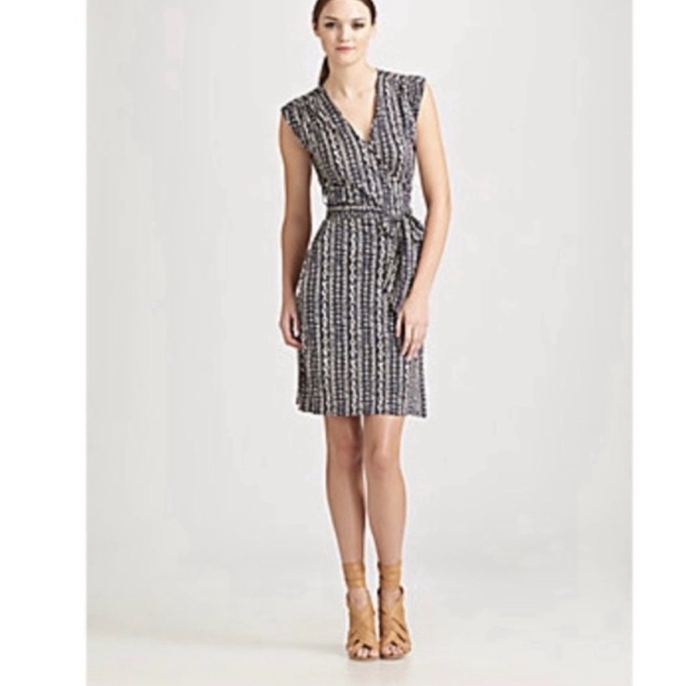 Tory Burch Ivette Silk Wrap Dress